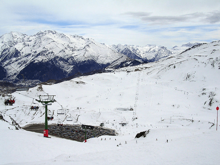 esquiar pirineo aragonés 